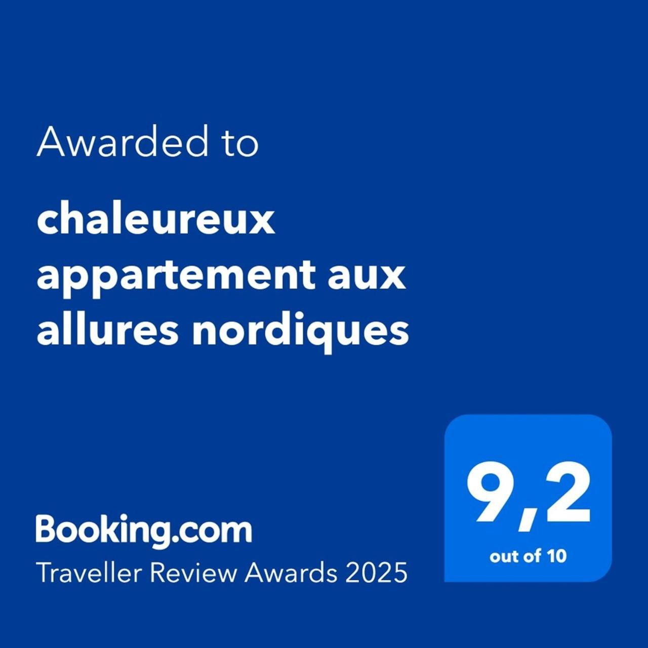 Chaleureux Appartement Aux Allures Nordiques 阿卡雄 外观 照片